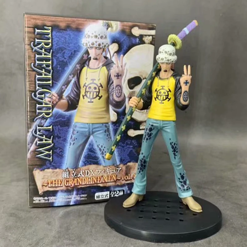 Аниме one piece the Gandline Man Trafalgar Law ПВХ игрушечные фигурки героев 15 см|Игровые и