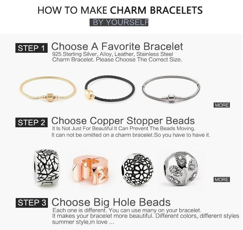 how to make charm bracelets1