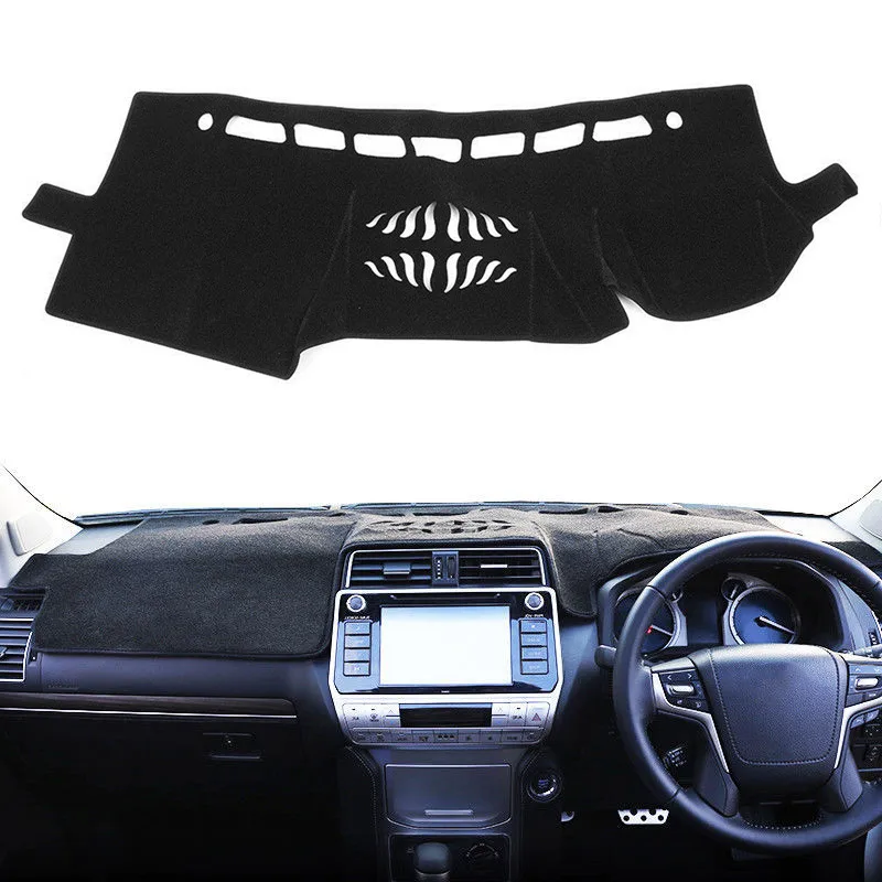 

For Toyota Land Cruiser Prado J150 2010-2018 Dashboard Cover Mat Pad Dashmat Sun Shade Instrument Carpet Car Styling Accessories