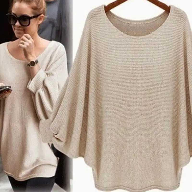 long sleeve batwing top