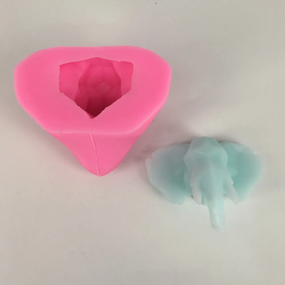 

Luyou 3D Animal Elephant Cake Decoration Mold Silicone Cake Mould Fondant Molds Cake Decorating Tools Bakeware FM1514