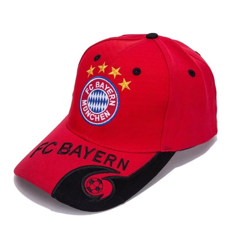 

World Soccer/Football Team Hat Collection Embroidered Adjustable Baseball Cap(Bayern Munchen F.C)