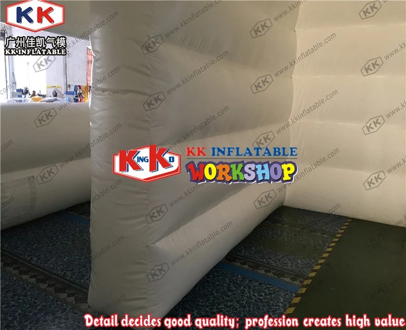 White PVC inflatable bar tent China factory inflatable products Fast inflation tent
