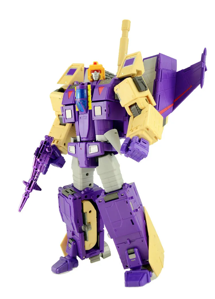 

DX9 Toys D08 Gewalt Blitzwing Three Changer Transformation Action Figure