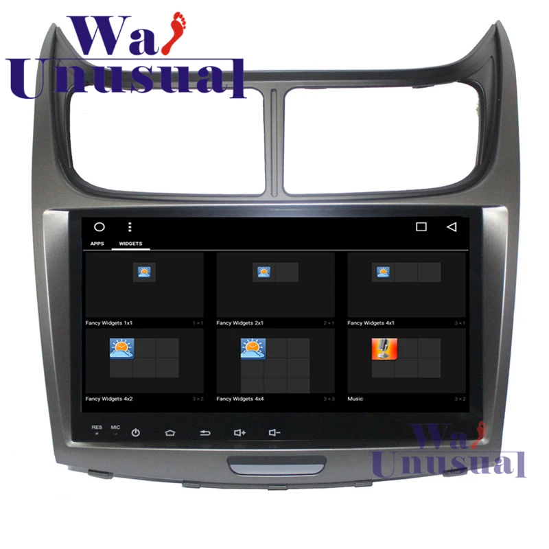 Discount 2 din 9 Inch Android 8.1 Car Radio Player For Chevrolet Sail 2010 2011 2012 2013 2014 GPS Navigation Stereo With BT WIFI 3G Maps 3