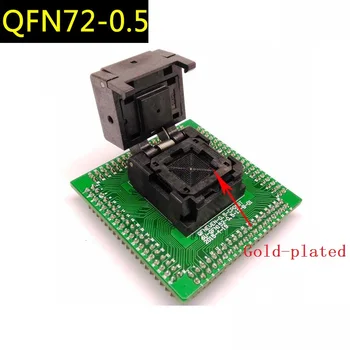 

QFN72 Burning Seat Converts to DIP72 Test Seat 0.5mm pitch Flip Burning Seat Programming Seat