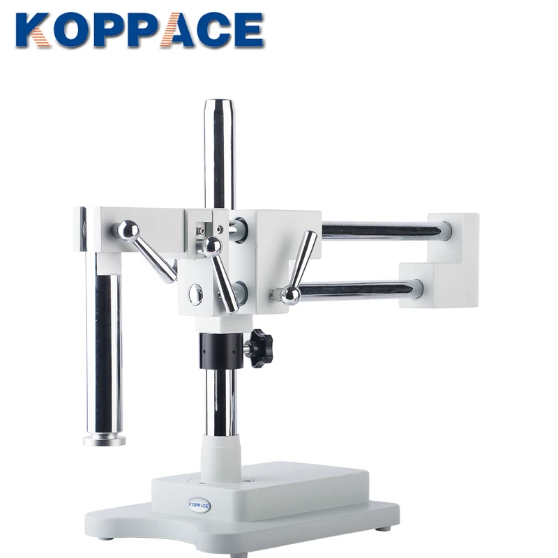 KOPPACE стерео Кронштейн микроскопа, мобильный телефон обслуживания микроскоп двойной кронштейн