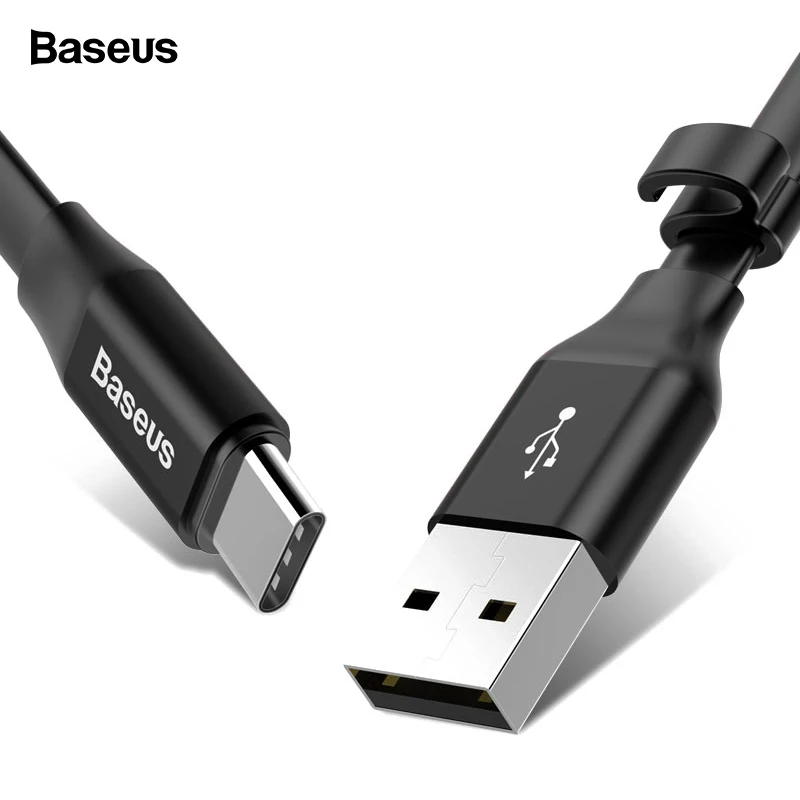 

Portable USBC Type C Cable Baseus USB Type-c Cable For Xiaomi Mi8 Nexus 5X 6P Oneplus 6 5 Meizu Pro 6 HTC 10 LG G5 USB-C Charger