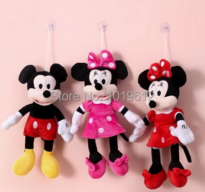 Плюшевые игрушки с Микки Маусом 30 см одна пара для детей 2 шт./лот|minnie doll|toys minnieplush