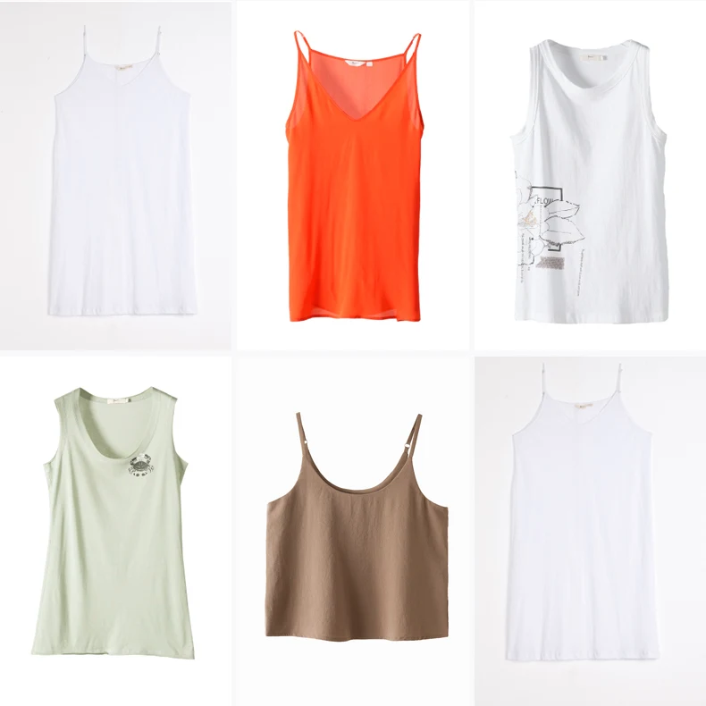 PEINAXI Sleeveless Tanks Tops Women Summer Solid Sleeveless T Shirts Charming Vest All match