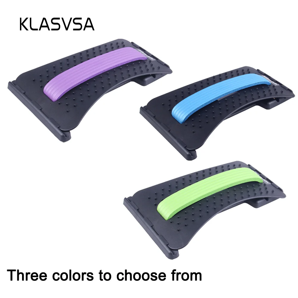 KLASVSA Back Massager Magic Stretcher Equipment Stretcher Relax Mate Lumbar Support Spine Pain Relief Acupuncture Chiropractic KLASVSA Back Massager Magic Stretcher Equipment Stretcher Relax Mate Lumbar Support Spine Pain Relief Acupuncture Chiropractic