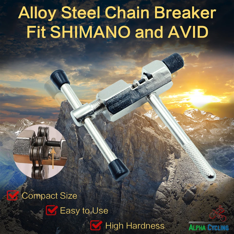 

Bicycle Cycling Steel Chain Breaker Splitter Cutter Remover Tool Solid Repair Tool Bike Chain Pin Splitter Device