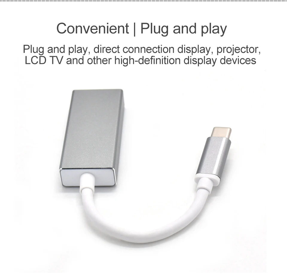 Type C to Mini DisplayPort DP Adapter USB C 3.1 Support 4K Male to Female HDTV Converter for Macbook Projector Type-C Cable (9)