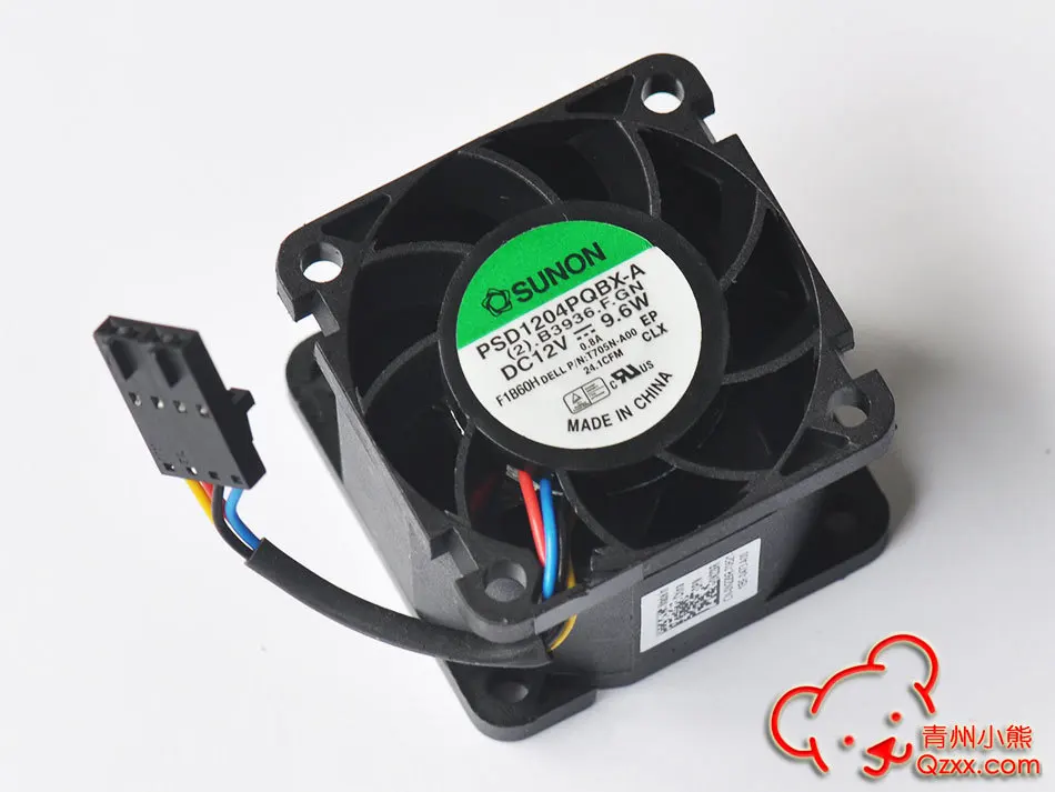 Осевой вентилятор охлаждения для сервера Sunon PSD1204PQBX A Dell R210 0T705N 0N229R 40х28|cooling fan|axial