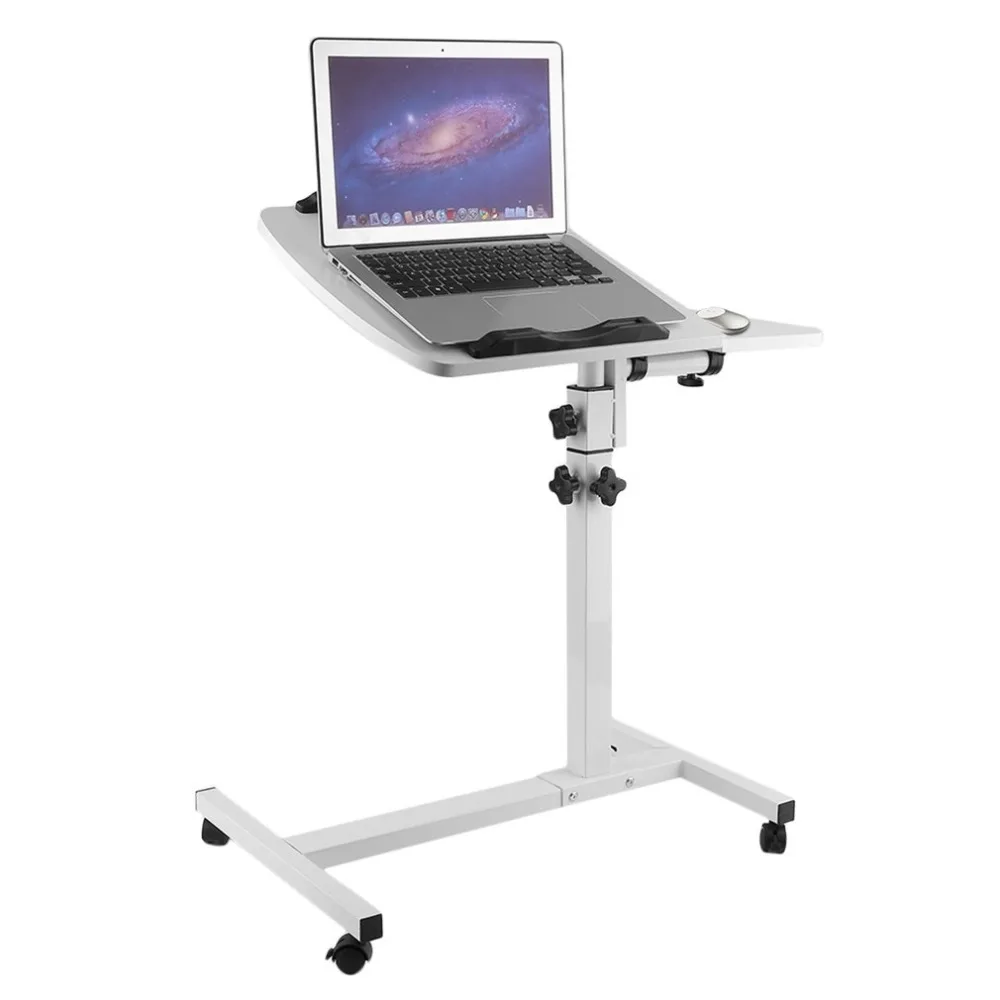 

Portable Lazy Folding Laptop Table Home Adjustable Height Notebook Computer Desk Learn Office Stand Table Movable Bedside Desk