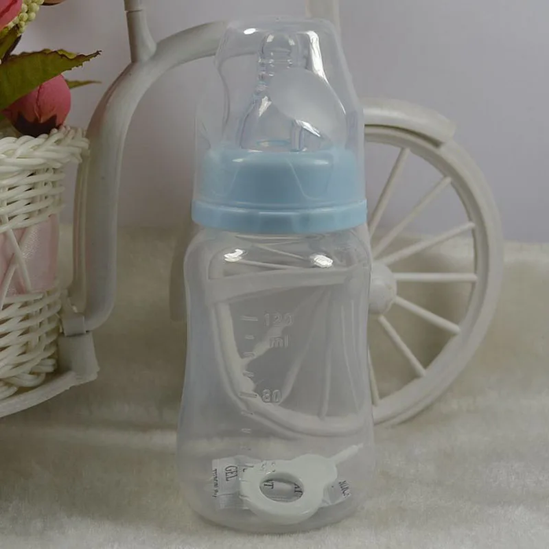 Baby feeding bottle 120ml baby feeding water milk bottle soft mouth duckbill Sippy Infant training bottles babies bpa free water bottle milk bottle feeding bottle baby feeding utensils