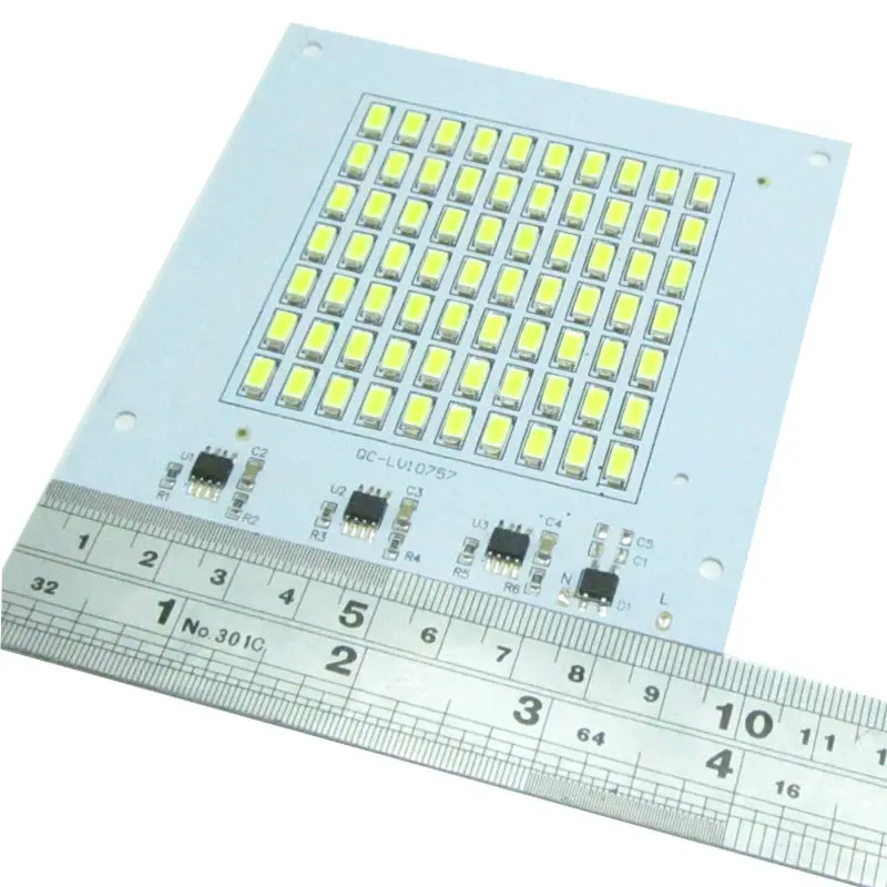10 шт. 30 Вт 40 Вт 220 В прожектор светодио дный PCB SMD5730 лампы пластины, интегрированный IC драйвер, непосредственно не нужно драйвер Источник