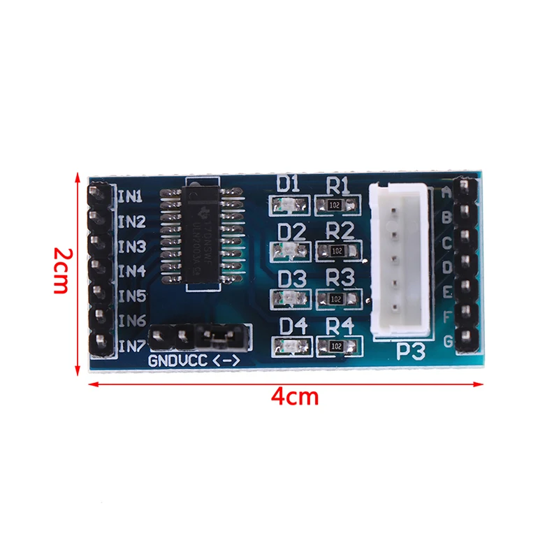 

DC 5V-12V ULN2003 Stepper Motor Driver Board Step Motor Module For Arduino