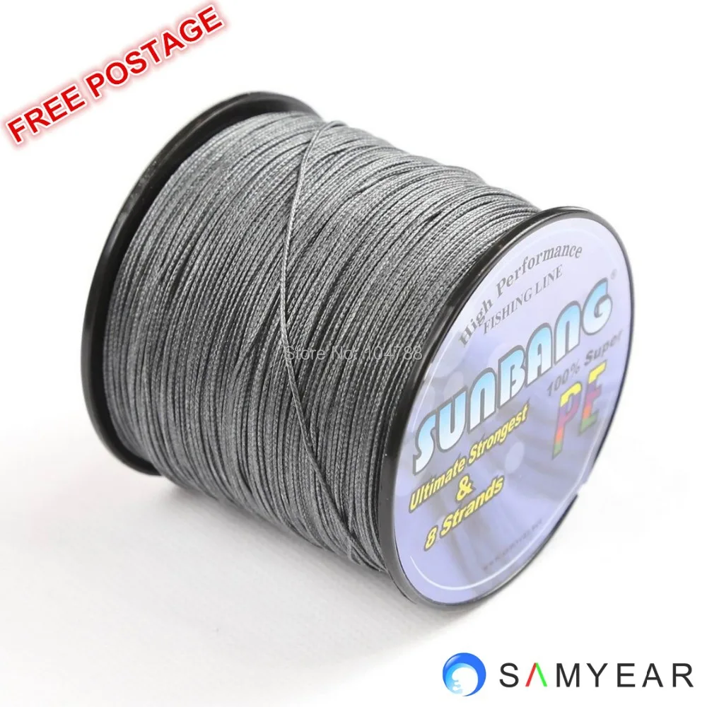 8 strands 15LB 100 м мощный длинная линия рыбалка спектры кос- SUNBANG