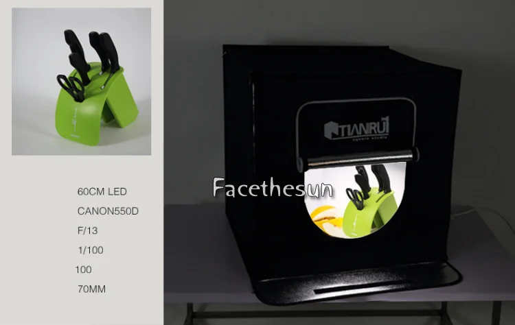 Small photography studio light box -8