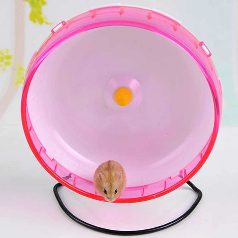 Funny Plastic Hamster Wheel Pet Toys Small Animal Wheel with Shelf