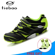 TIEBAO/Мужская обувь для велоспорта; коллекция года; дышащая обувь для горного велосипеда; sapatilha ciclismo mtb; нескользящая обувь для горного велосипеда; кроссовки