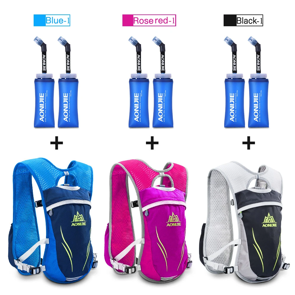 AONIJIE Outdoor Hydration Pack Running Vest Pack Sports Running Hiking Climbing Marathon Backpack with Water Bladder Bag