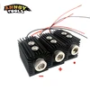 DIY 650nm 5mW red dot / line / cross laser module head glass lens adjustable focus laser positioning with heat sink ► Photo 1/5