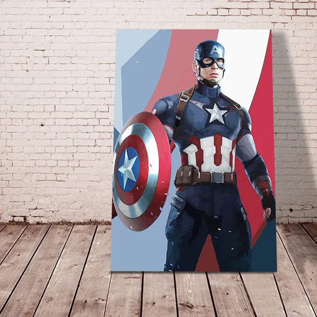 Mewarnai Dengan Angka Kapten Amerika Modular Lukisan Pahlawan Amerika Digital Cat Dengan Angka Diy Digital Lukisan Digital Painting Diy Digital Paintingmodular Painting Aliexpress