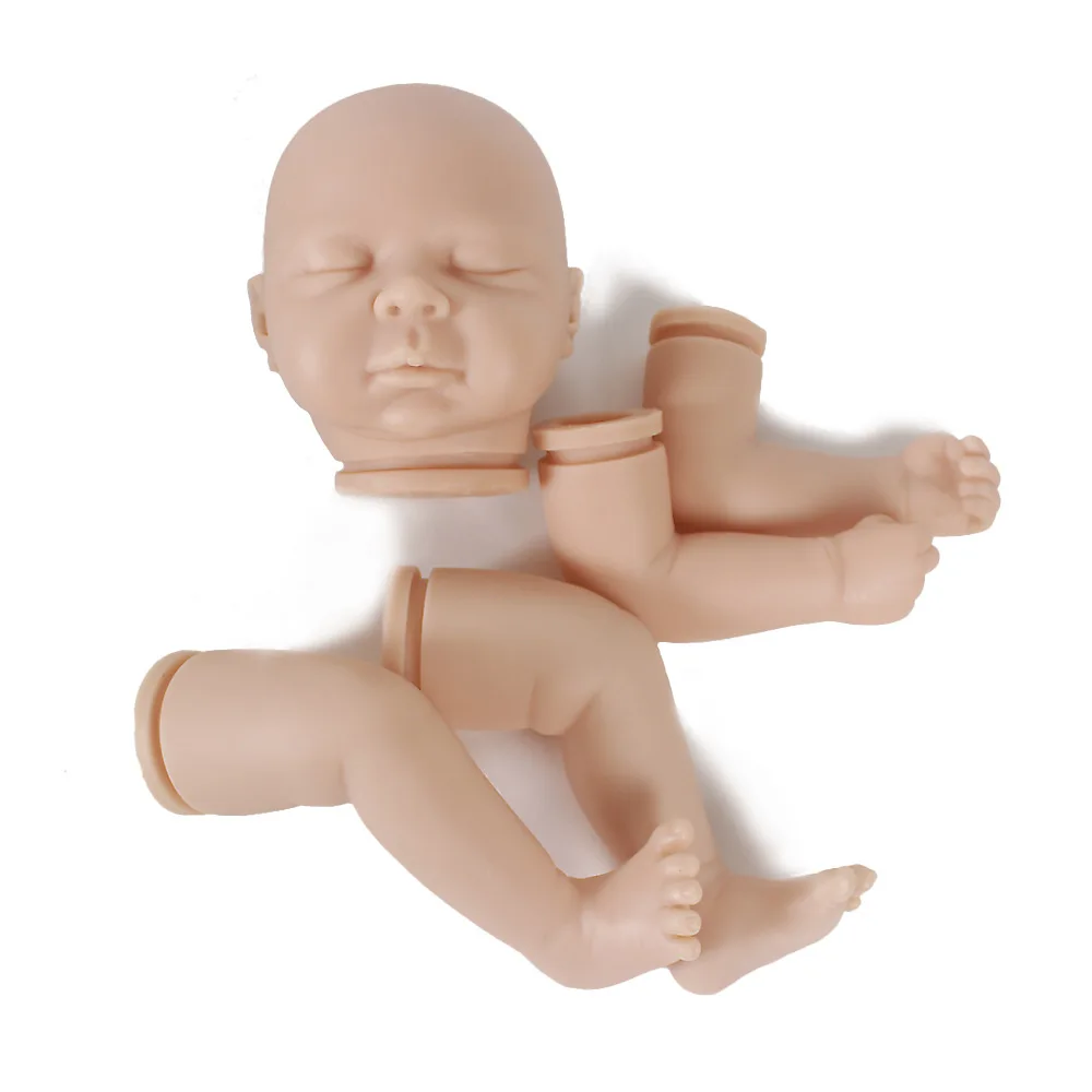 

soft vinyl reborn doll accessories silicone reborn dolls kits vinyl DIY dk-36 unpainted blank Doll Part Unfinished Art Works