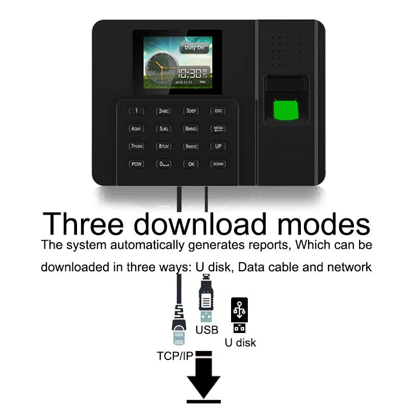 Eseye отпечатков пальцев USB/TCPIP рабочего времени отпечатков пальцев Сенсор время часы Регистраторы сотрудник машина для офиса компании