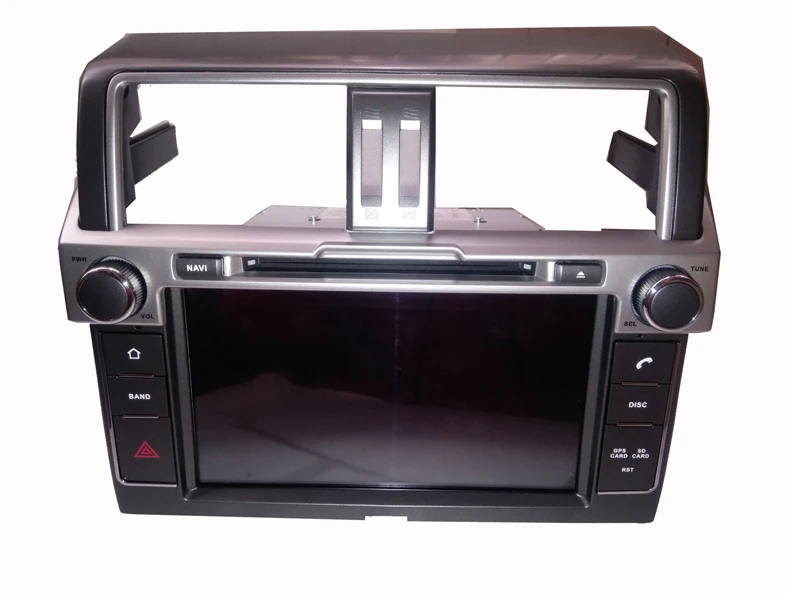 Discount 9" two din android 9.0 car dvd player for TOYOTA PRADO LC950 PRADO 950 2014-2016 with 8core 4G RAM 32G ROM audio autoradio 1