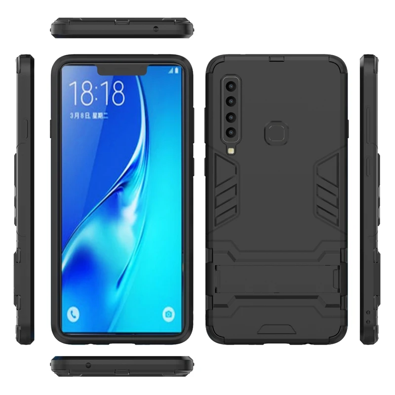 

Heavy Duty Armour Fundas Case Shockproof Full Body Cover For Samsung Galaxy A9 2018 A710 A3 A5 A7 A6 A6 Plus