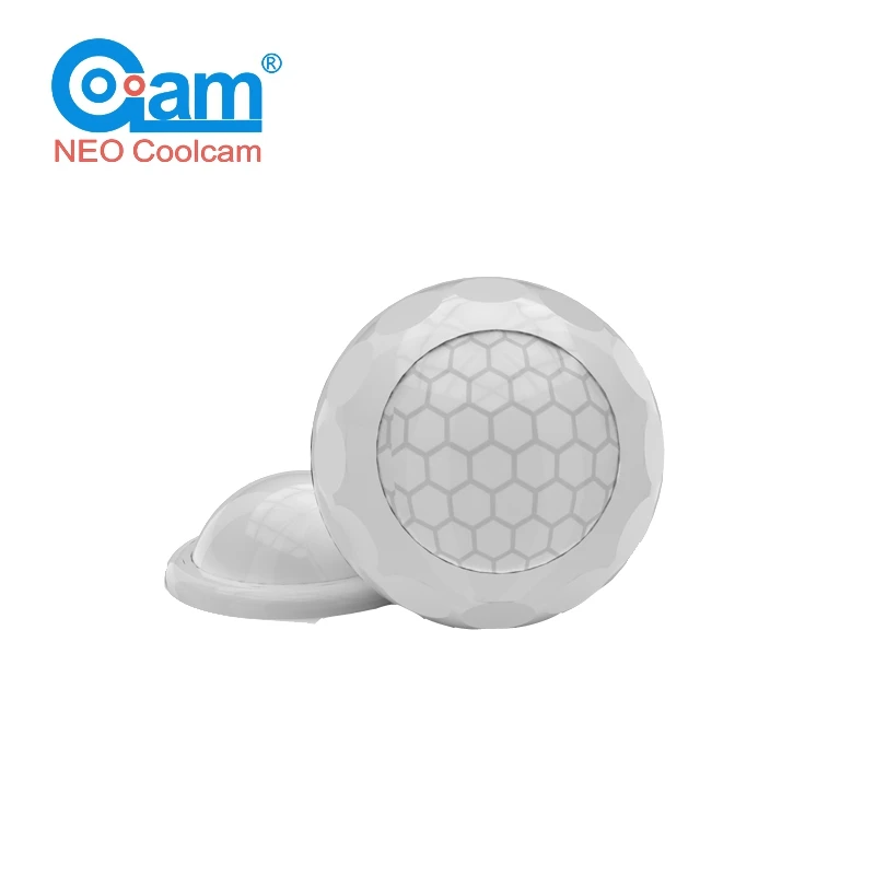 

NEO COOLCAM NAS-PD02Z New Z-wave PIR Motion Sensor Detector Home Automation Alarm System Motion Alarm Work with 300&500 Series