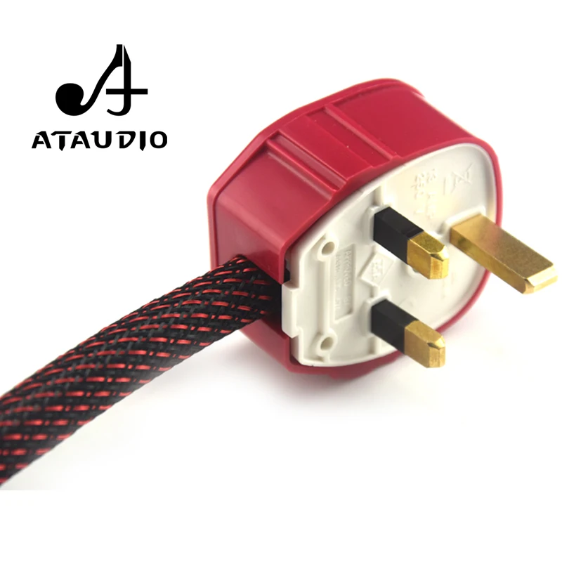 ATAUDIO PL 500 кабель питания Hi Fi с английской вилкой высокопроизводительный