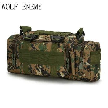 

Outdoor Military Tactical Waist Pack 3L Waterproof Oxford Molle Camping Hiking Pouch Backpack Bag Portable Waist Bag