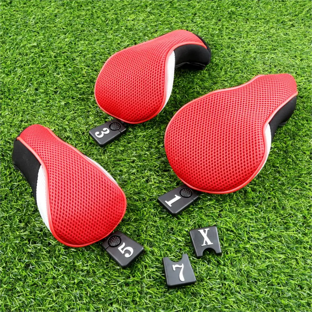 3 шт./компл. Golf Club главы шлем мягкой древесины Драйвер гольф Headcovers драйверов клуб профессиональные Гольф Голова Обложки Защитите комплект 3