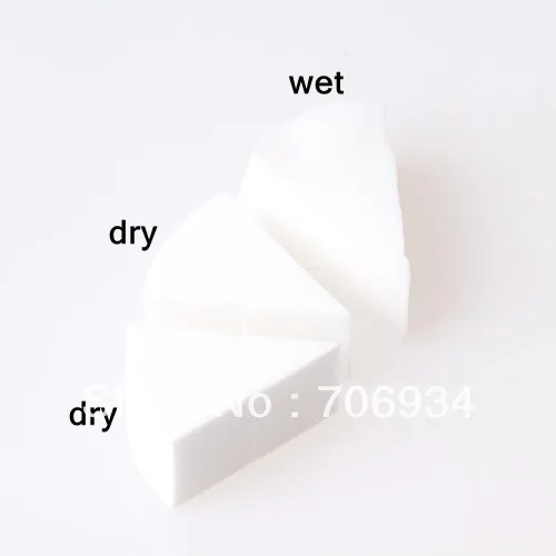 

Make Up Sponge Wet Dry Foundation 12sets/lot 8pcs/set Larger Wet Latex Free Songe Puff Makeup Powder Puff VE Makeup Tools Puff