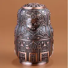 Европа Русская Матрешка Автоматическая Подставка Для Зубочисток tandenstoker домашний диспенсер для зубочисток зуб выбрать диспенсер YQT030B