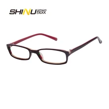 Анти-синий свет и анти-излучение квадратные очки для чтения женщин анти усталость длинный прицел очки+ 1,0+ 1,5+ 2,0+ 2,5+ 3,0+ 4,0