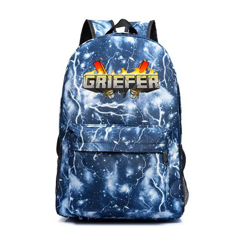 

Minecraft Backpack Male/female School Bags High Quality Package For Laptop Sac A Dos Travel Schoolbag Backpack For Teenagers