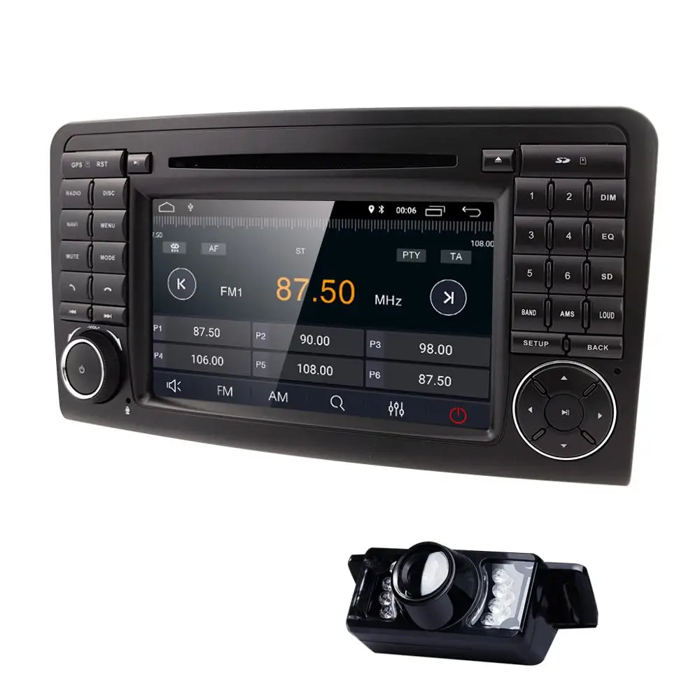 2 din Android 8 1 DVD мультимедиа для Mercedes Benz ML GL CLASS W164 X164 2005 2006 2007 2008 2009 2010 2011