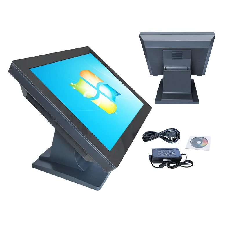 

All in one tv pc 15 inch touch screen pos desktop computer