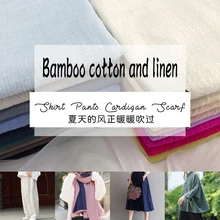 130x100 см мягкий Лен Хлопок Ткань органический материал чистый натуральный лен Cambric эко Сделай Сам одежда Лоскутная Ткань