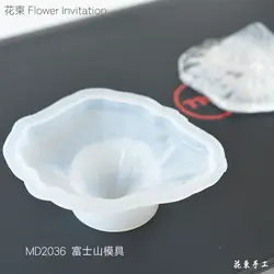 Цветочное приглашение Mt Fuji форма для изделий ручной работы DIY силиконовые эпоксидные формы для глины горный Тип