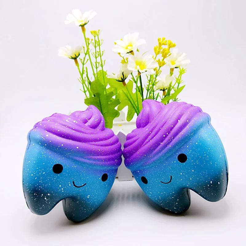 

Kawaii Cartoon Cute Squishy Teeth Mobile Phone Straps Soft Squishy Toys Strap Slow Rising Cake PU Phone Kids Squeeze Gift SMSNXY