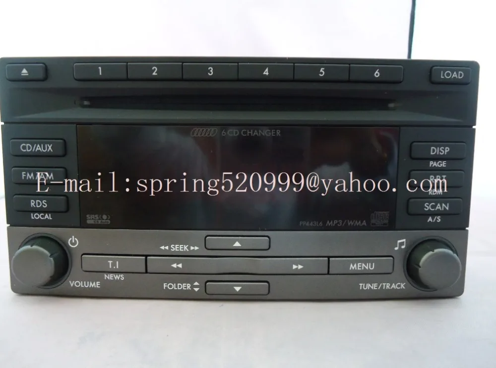 Оригинальный Новый Matsushita 6 CD адаптер тюнер 86201SC440 для SUBRU Forester автомобильное радио