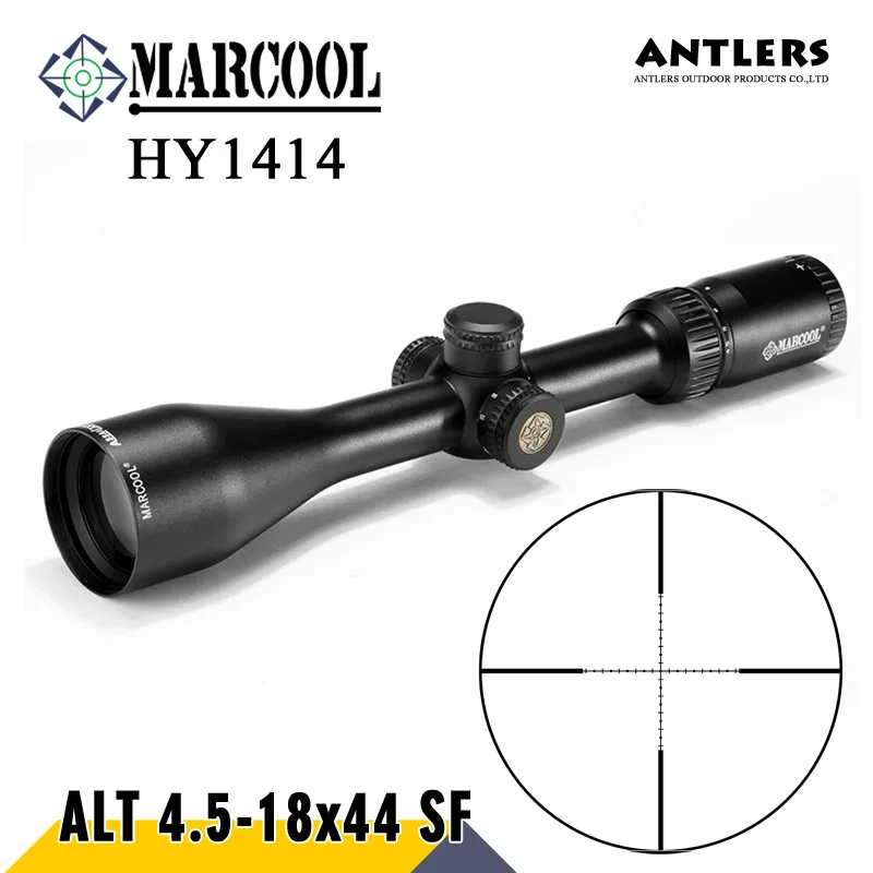 MARCOOL ALT4.5-18X44 SF opticas marcool Riflesocpe mil dot сетка оптический прицел для охотничьей винтовки и Pcp airgun caza