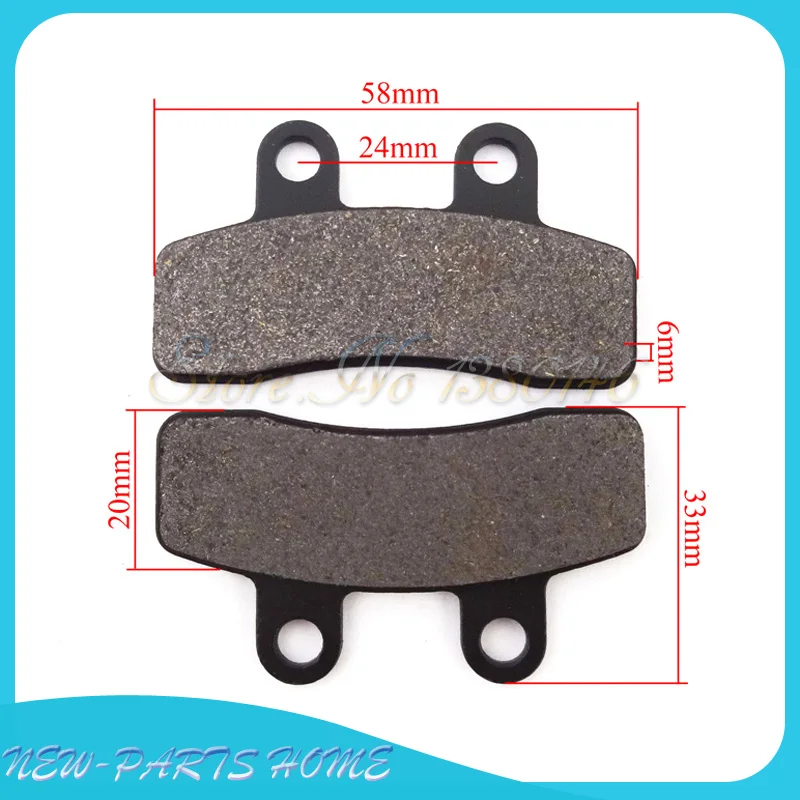 Disc Brake Pads For 50cc 70cc 110cc 125 cc Pit Dirt Bike SDG SSR PitsterPro Thumpstar |