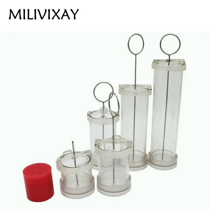 MILIVIXAY 4/6/8/10 см диаметр 4 DIY цилиндрический столб свечи ручной работы ремесло